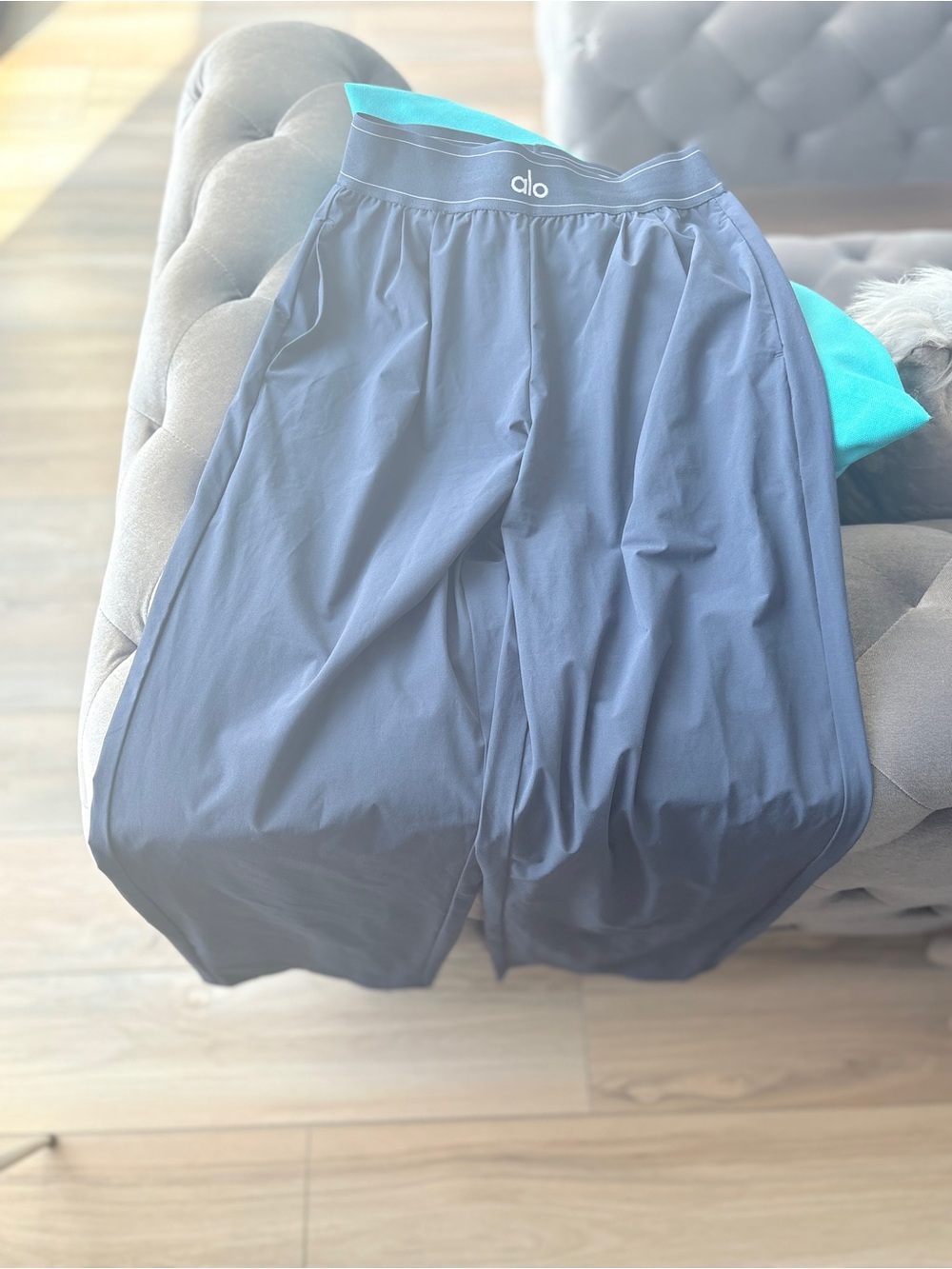 💙 ALO YOGA SUIT UP TROUSER (LONG) | NAVY | XXS - Gem